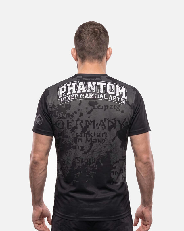 Phantom Athletics Trainingsshirt EVO Germany Silver Eagle - Zwart/Grijs