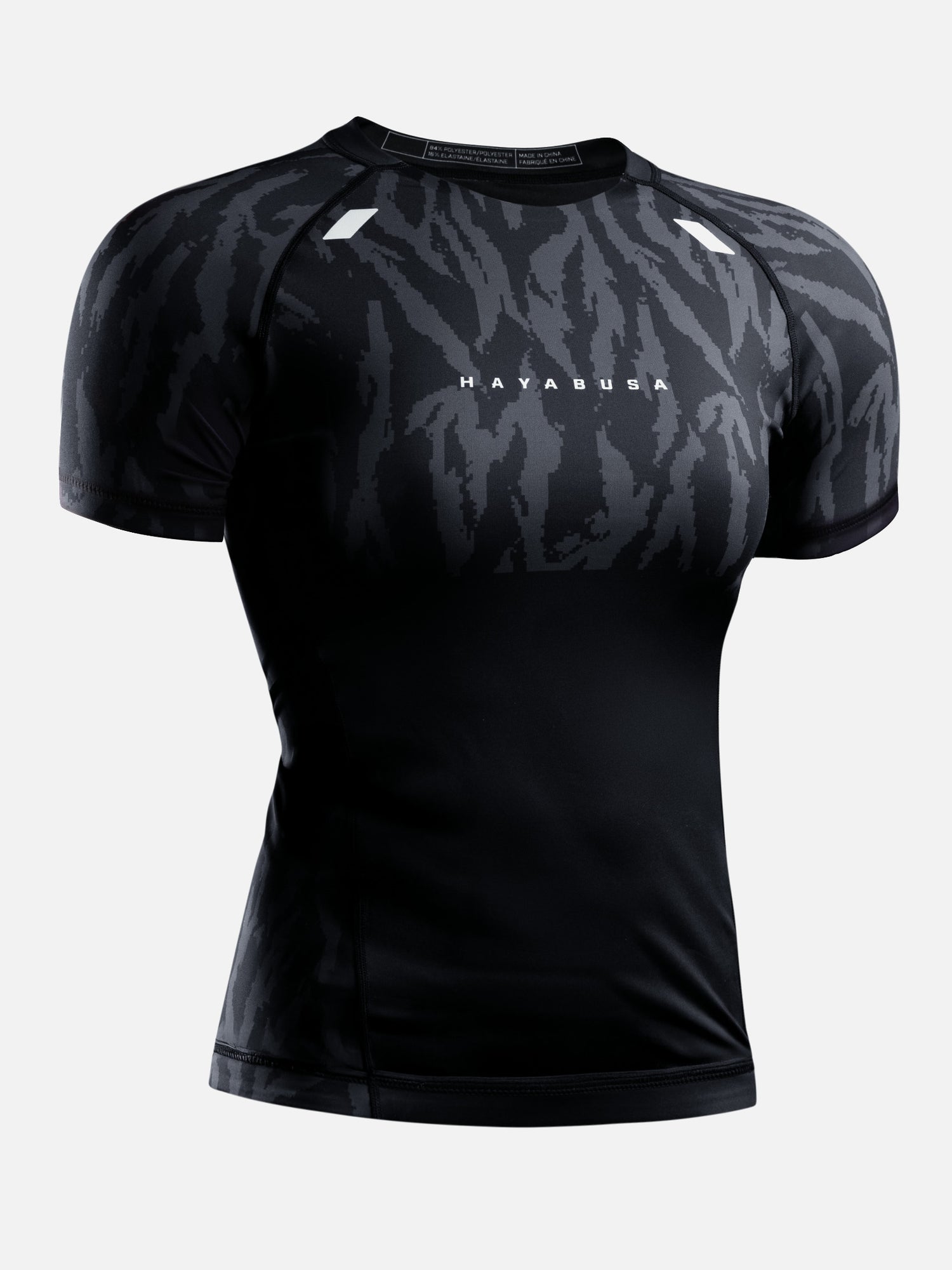 Hayabusa Rashguard Apex Vantage Krátký rukáv Dámské - Černé