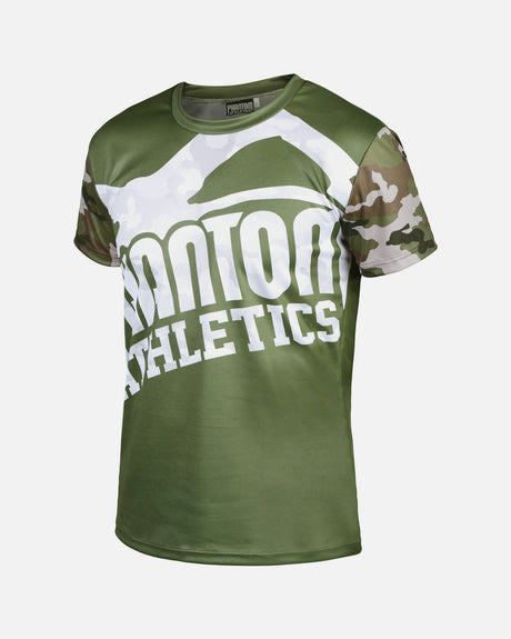Tricou de antrenament Phantom Athletics EVO Warfare – Camuflaj Armatei