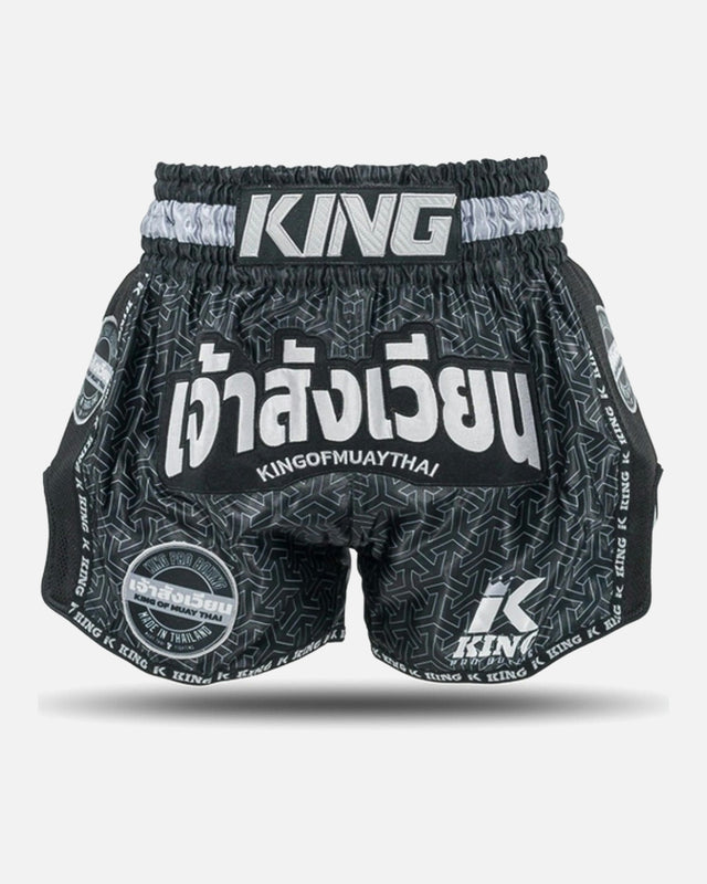 King Pro Boxing Muay Thai-shorts Origin – Svart