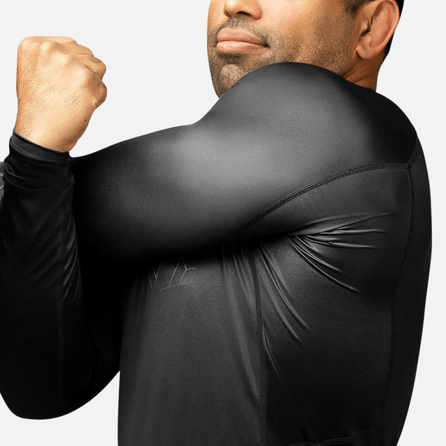 Hayabusa Rashguard Geo Lange Ärmel – Grau