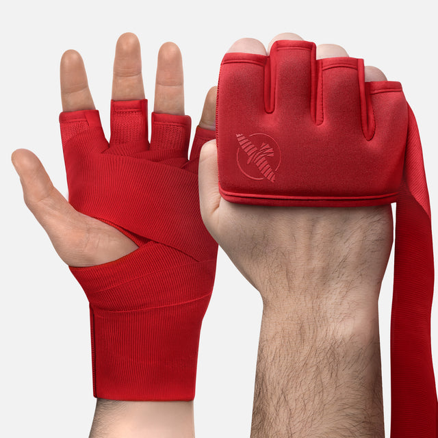 Bende da boxe Hayabusa Knuckle Guard – Rosso