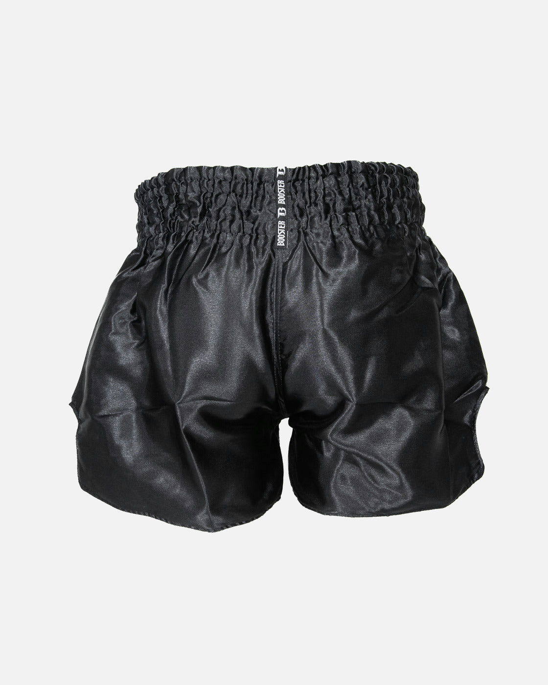 Pantaloncini Muay Thai Booster Plain V2 – Nero