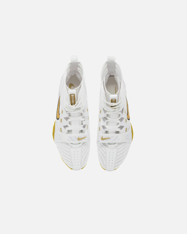 Botas de boxeo Nike HyperKO 3 – Blanco/Oro