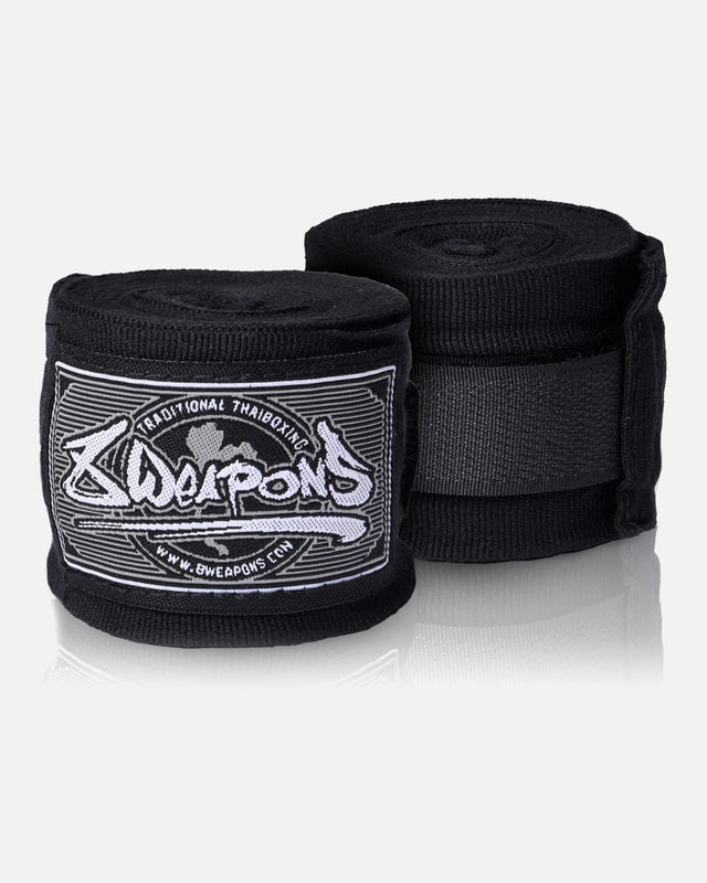 Vendas de boxeo 8 WEAPONS – Negro