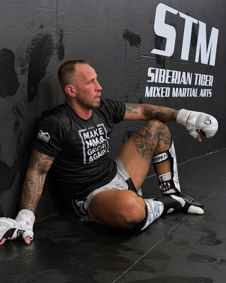 Phantom Athletics Trainingsshirt EVO Make MMA Great Again - Zwart