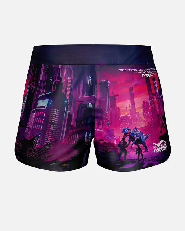 Phantom Athletics MMA-Shorts FUSION-R Cyber-X – Violett/Blau