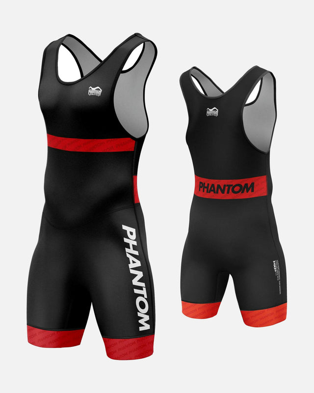 Singlet de luta Phantom Athletics Raptor – Vermelho/Azul