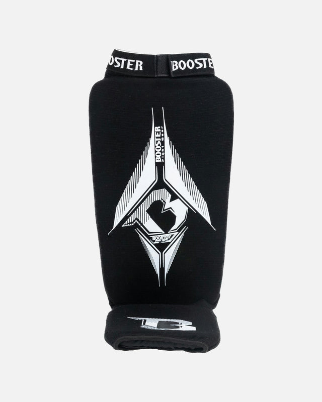 Booster Skinnebensbeskyttere AMSG Pro - Sort