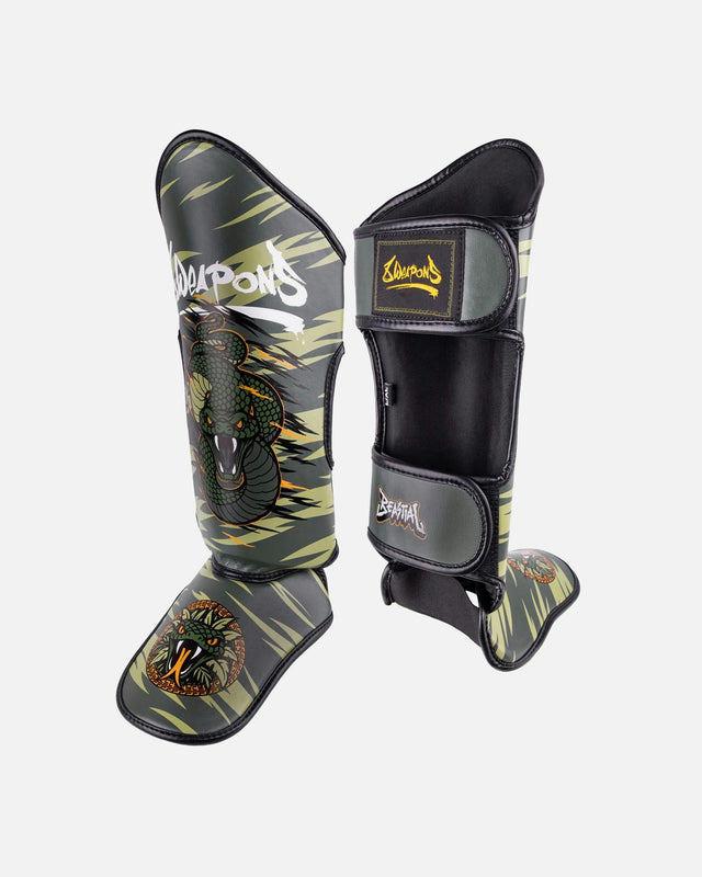 Protège-tibias 8 WEAPONS Beastial Viper – Kaki