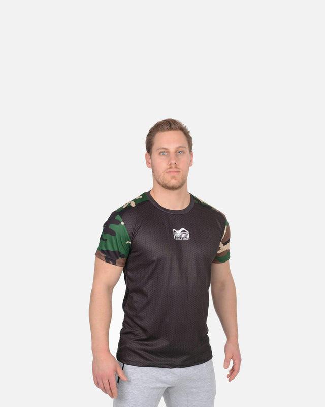 Phantom Athletics Trainingsshirt EVO Camo - Woodland