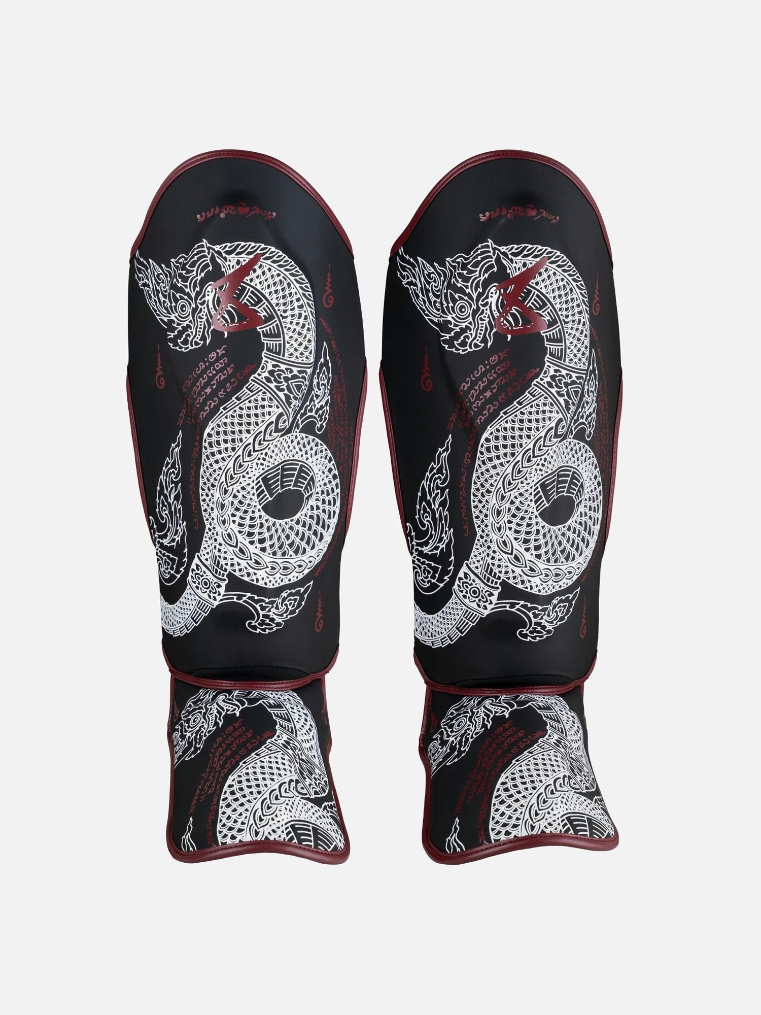 Paratibie 8 WEAPONS Sak Yant Naga – Nero/Bordeaux