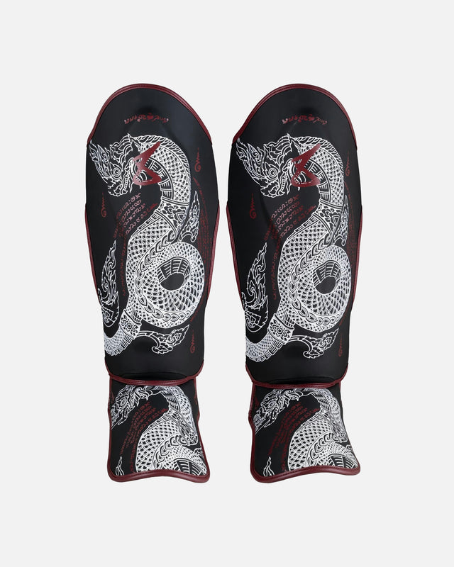 Paratibie 8 WEAPONS Sak Yant Naga – Nero/Bordeaux