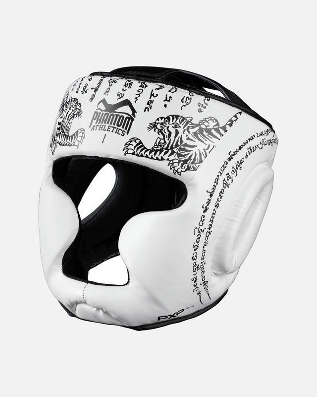 Phantom Athletics Kopfschutz Muay Thai – Frost Weiß