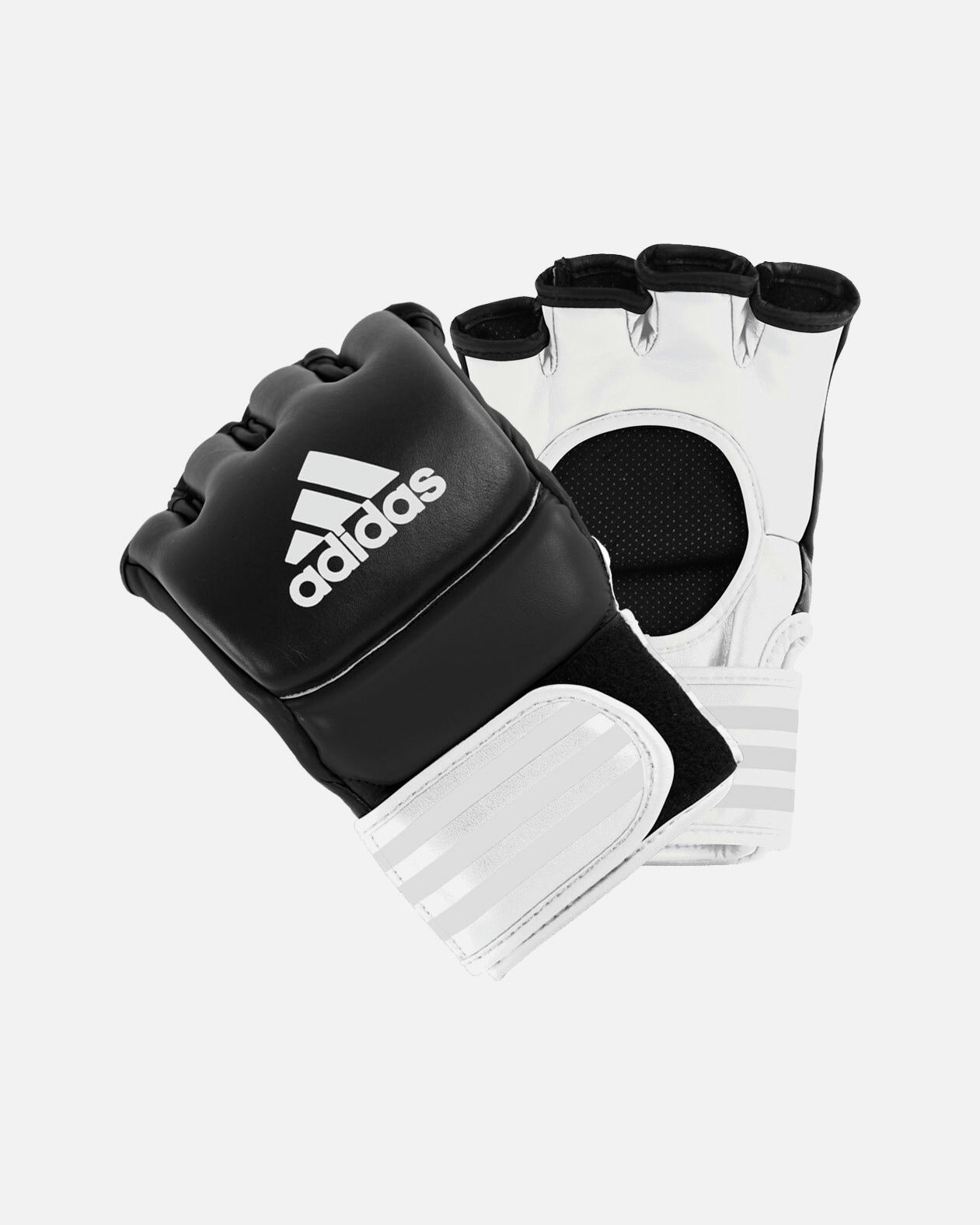 Rękawice MMA Adidas Ultimate Fight Glove UFC Type – Czarne/Białe