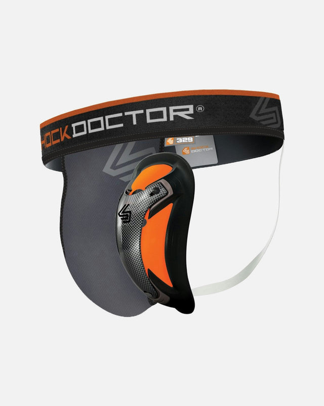 Shock Doctor Groin Guard Ultra Pro – Black/Orange