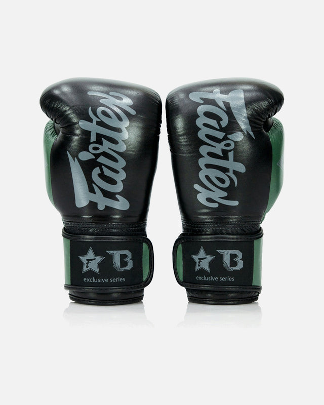 Boxerské rukavice Fairtex FXB V2 – Zelené