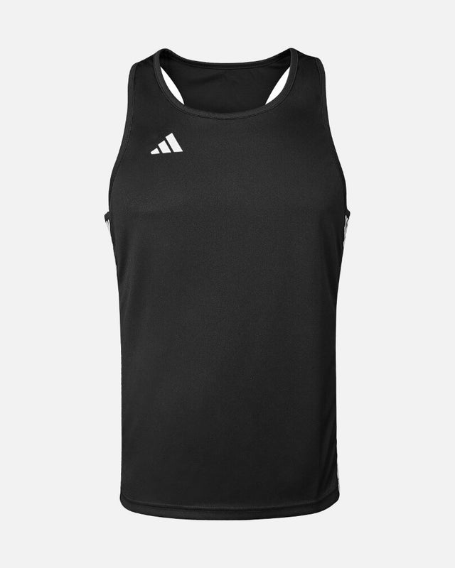 T-shirt de boxe Adidas Punch Line – Noir/Blanc