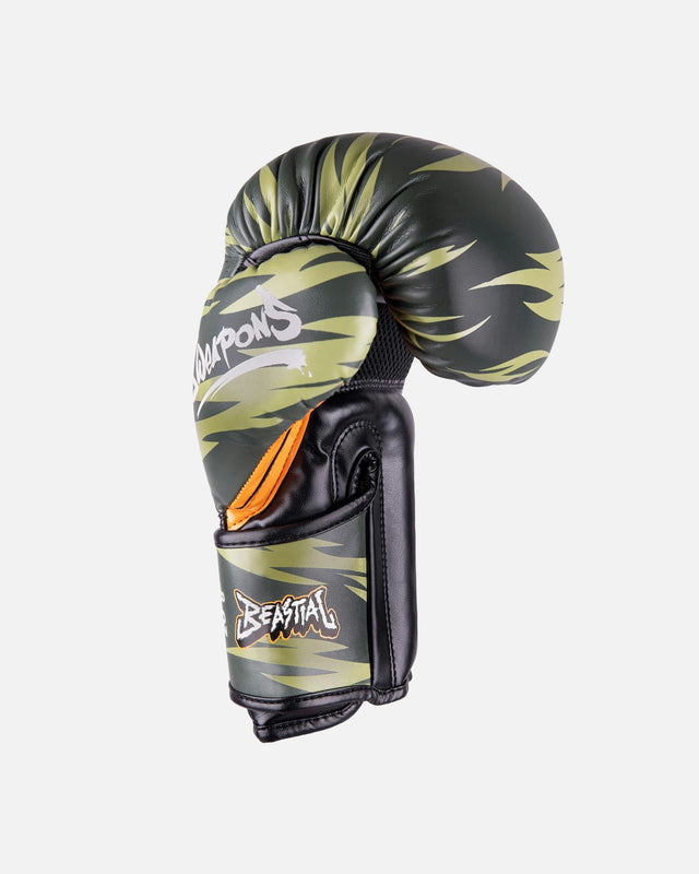 8 WEAPONS Boksehandsker Beastial Viper - Khaki