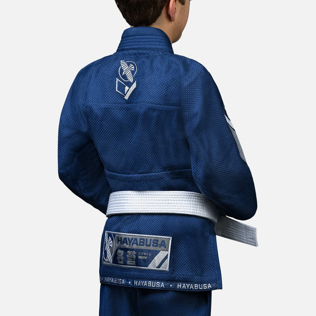 Kimono BJJ Hayabusa Ascend – Copii – Albastru Marin