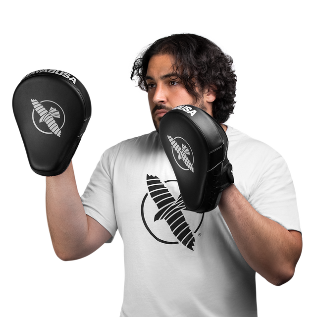 Manoplas de boxeo Hayabusa Handpads PTS3 Focus – Negro
