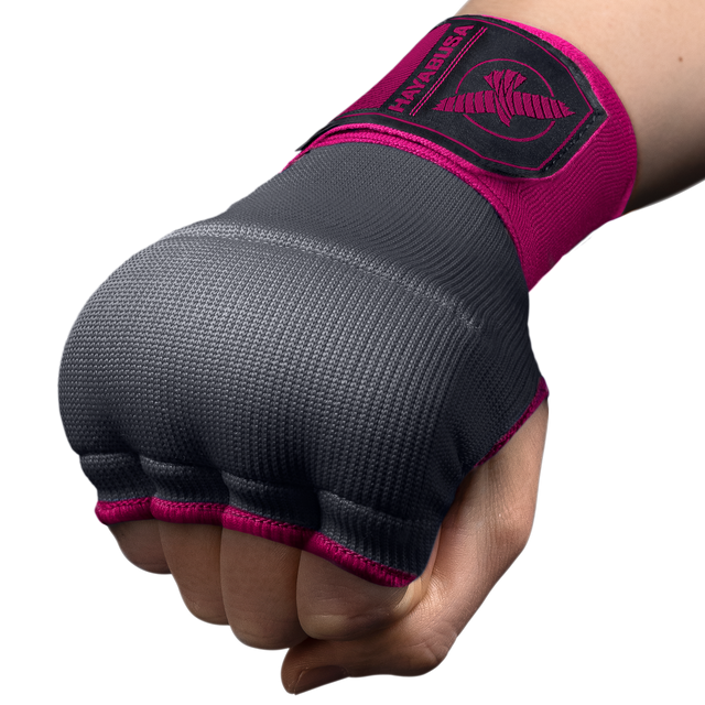 Sous-gants Hayabusa Quick Gel – Gris/Rose