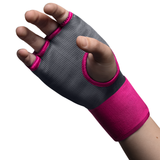Sous-gants Hayabusa Quick Gel – Gris/Rose