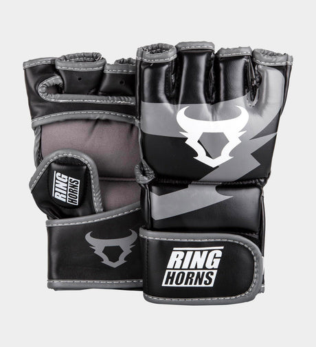 Guanti MMA Ringhorns Charger – Nero/Grigio