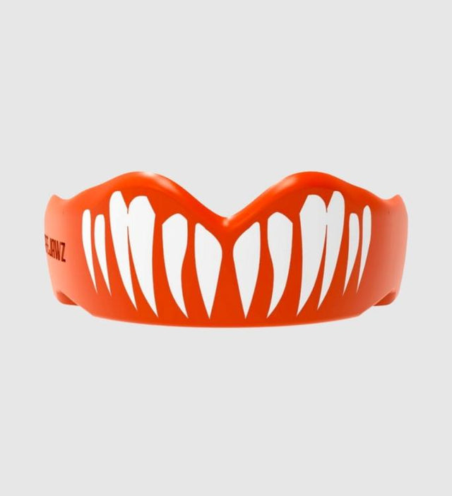 Chrániče zubů Safejawz Extro Viper – Oranžové/Bílé