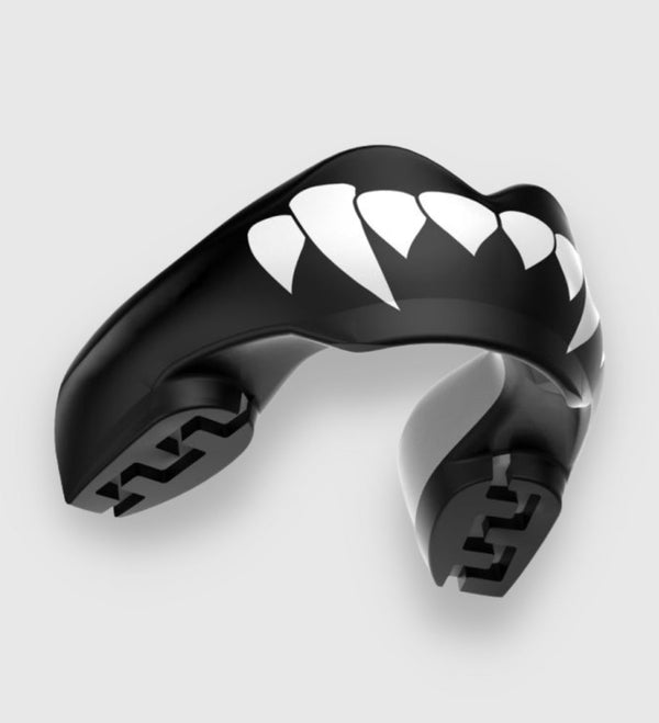 Paradenti Safejawz per apparecchio Dracula – Nero/Bianco