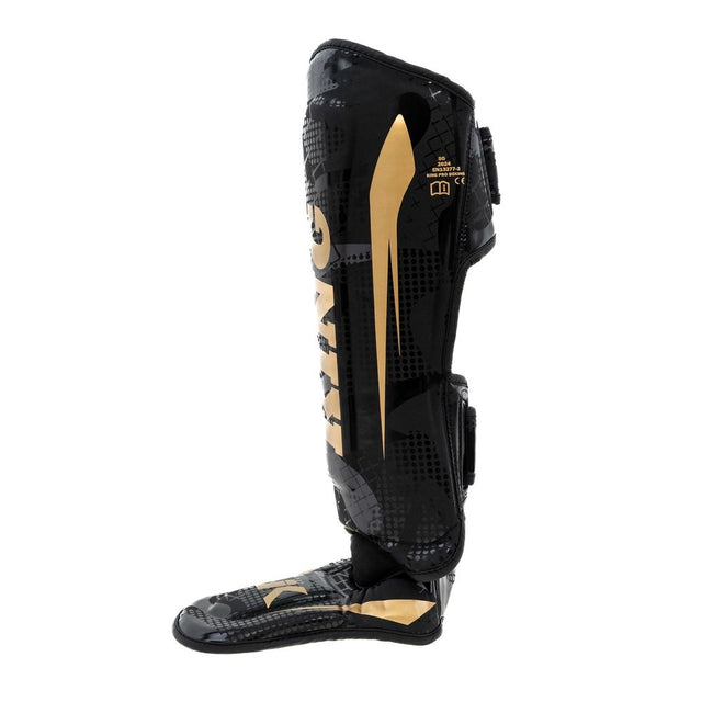 Tibiere King Pro Boxing Shogun – Negru/Auriu