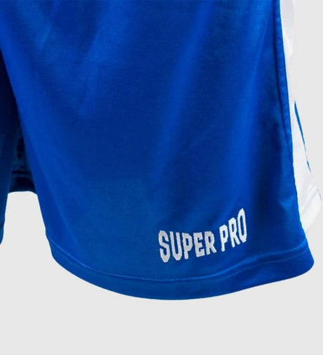 Super Pro Boxerské trenky Club – Modré/Bílé – Trenky