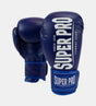 Boxerské rukavice Super Pro Champ – Modré/Bílé