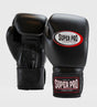 Guantes de boxeo Super Pro Thai Pro – Negro