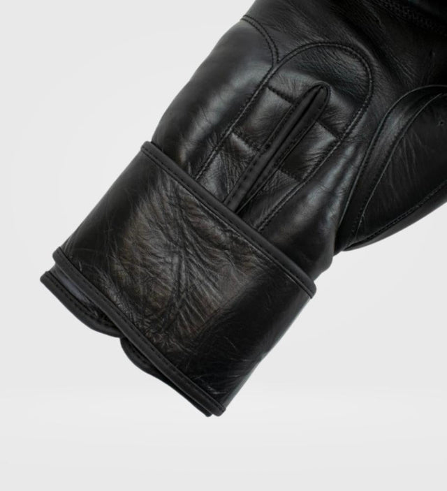 Guantes de boxeo Super Pro Thai Pro – Negro