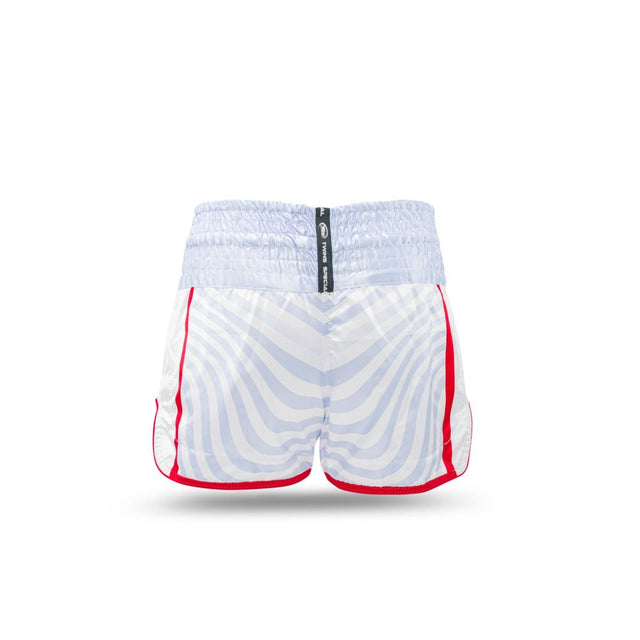 Twins Muay Thai shorts TBT8 – Hvid/Rød