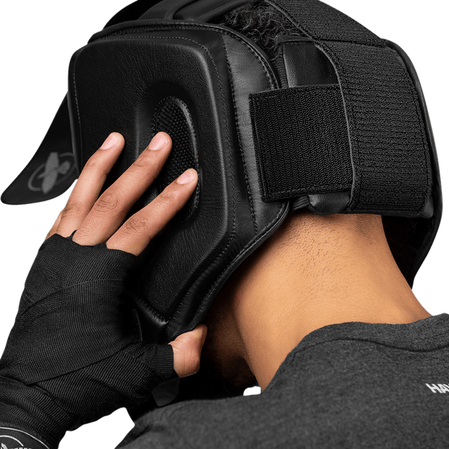 Hayabusa Hovedbeskytter T3 med kindbeskyttelse - Sort
