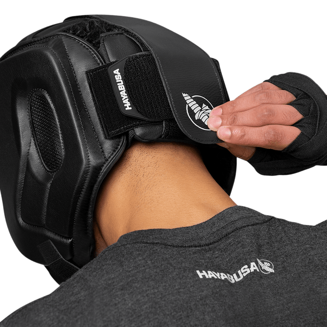Hayabusa Hovedbeskytter T3 med kindbeskyttelse - Sort