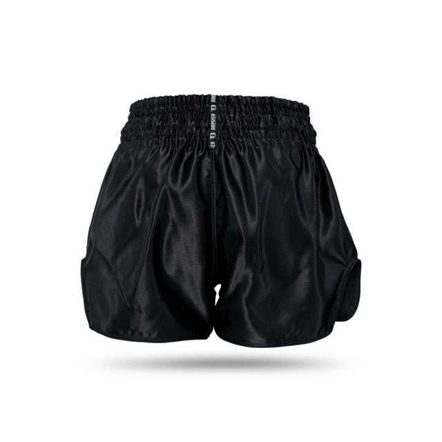 Kickboxerské trenky Booster Thunder – Černé/Bílé