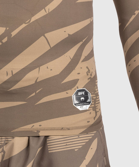 Rashguard UFC Adrenaline Venum Fight Week Performance – Camouflage désert