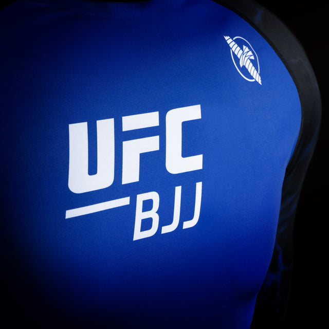 Hayabusa x UFC BJJ Rashguard Dlouhé rukávy – Modrá/Černá