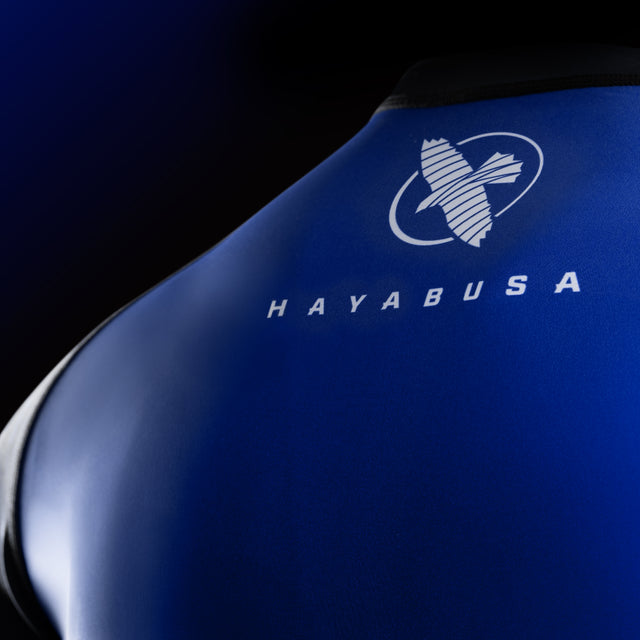 Hayabusa x UFC BJJ Rashguard Dlouhé rukávy – Modrá/Černá
