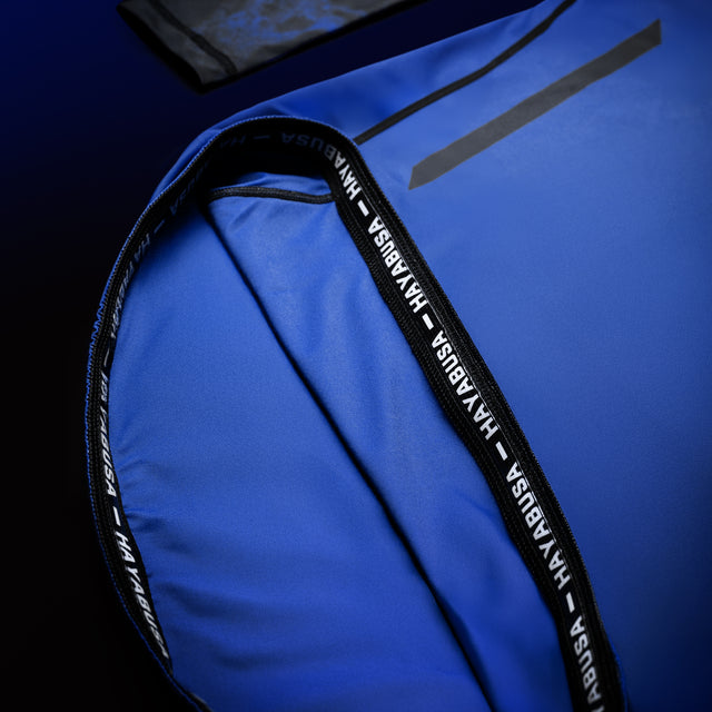 Hayabusa x UFC BJJ Rashguard Dlouhé rukávy – Modrá/Černá