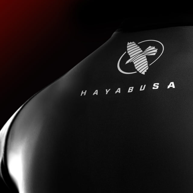 Hayabusa x UFC BJJ Rashguard Dlouhé rukávy – Černá/Červená