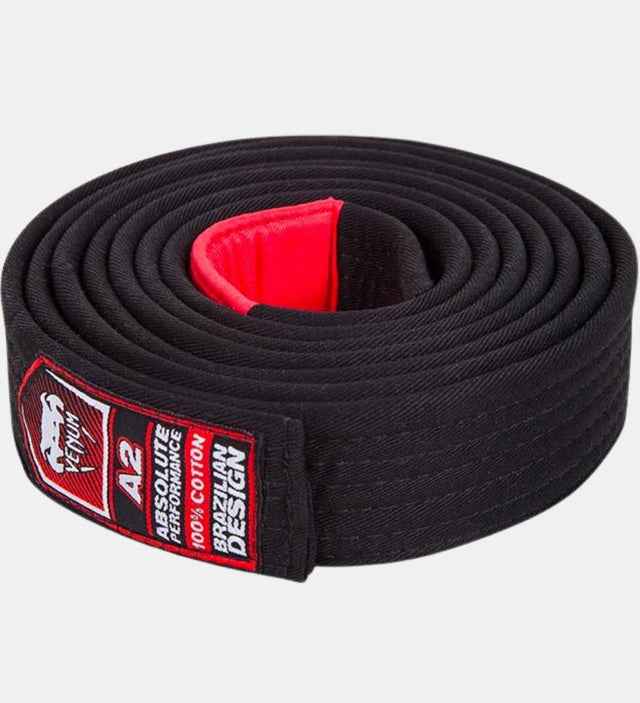 Centura BJJ Venum – Negru – Centura BJJ