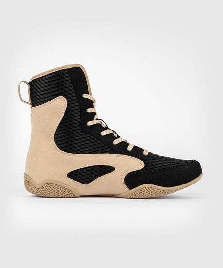 Venum Boksschoenen Contender - Zwart/Beige - Boksschoenen