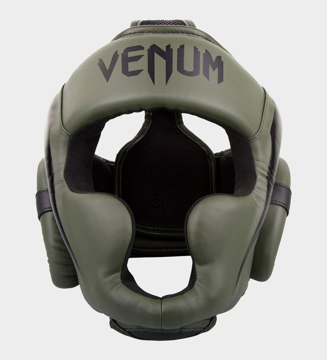 Chrániče hlavy Venum Elite – Zelené