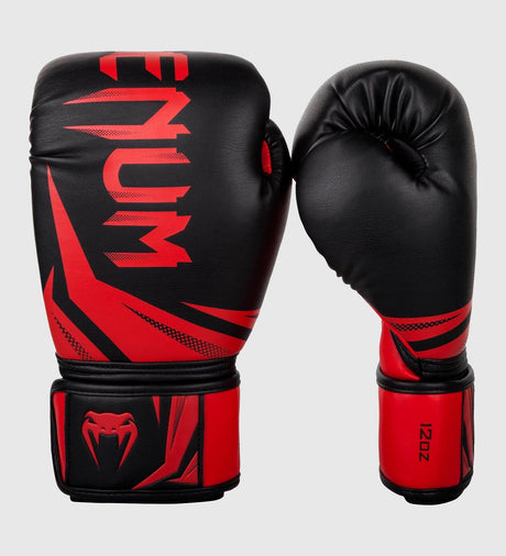 Mănuși de box Venum Challenger 3.0 – Negru/Roșu