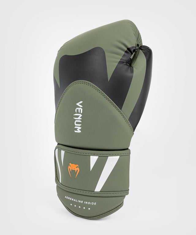 Rękawice bokserskie Venum Challenger 4.0 – Khaki/Czarne