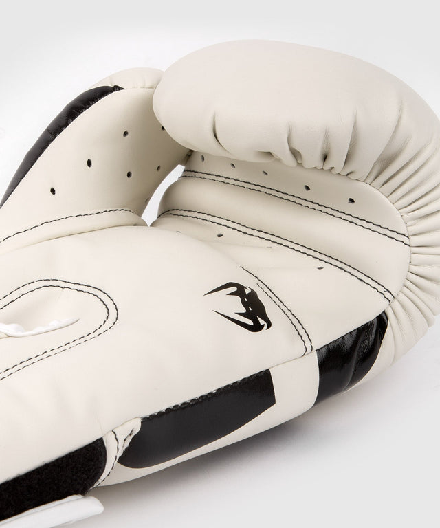 Luvas de boxe Venum Elite – Branco/Preto